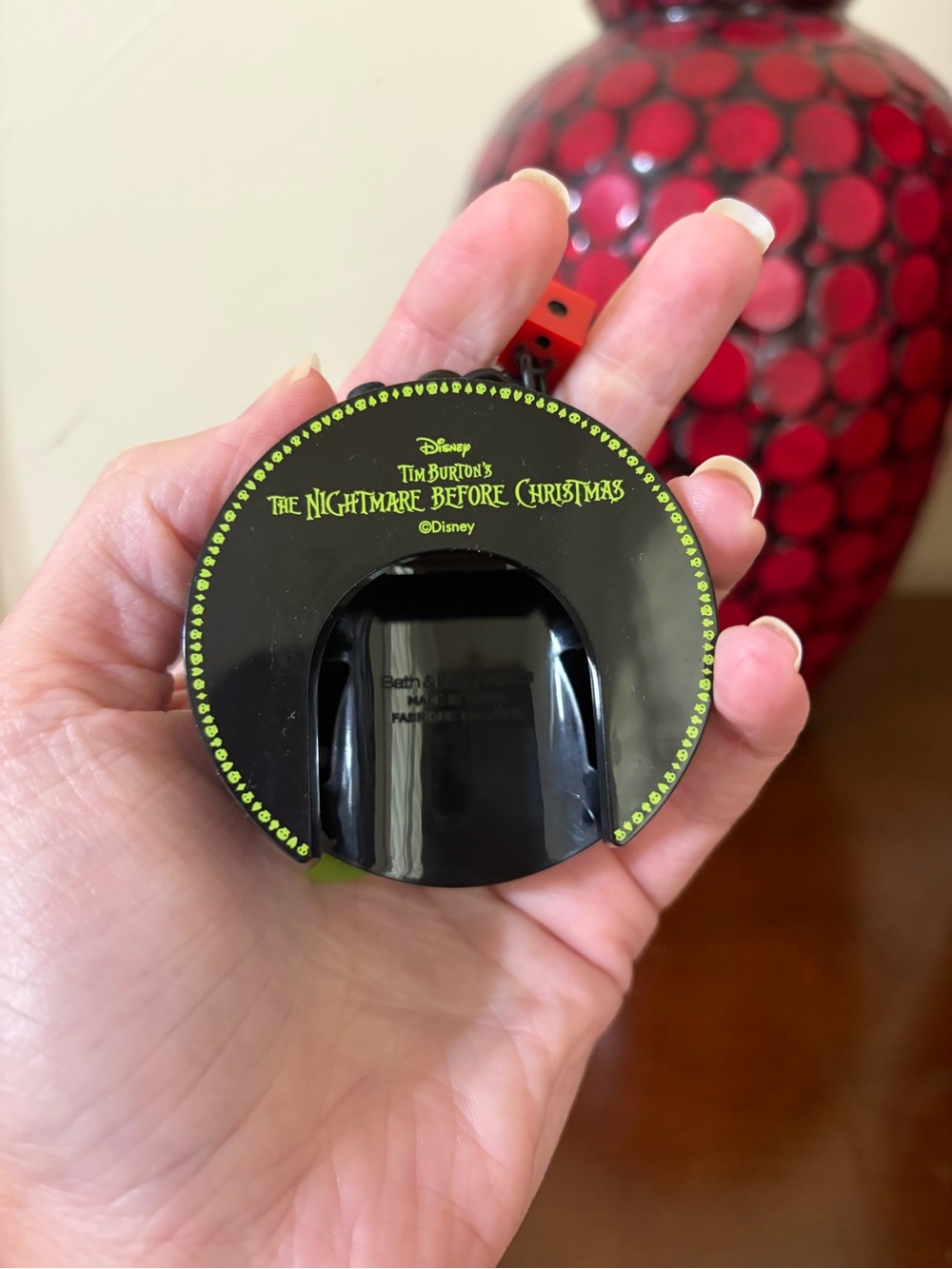 Bath & Body Nightmare Before Christmas Light-Up Oogie Boogie PocketBac Holder - Picture 3 of 16